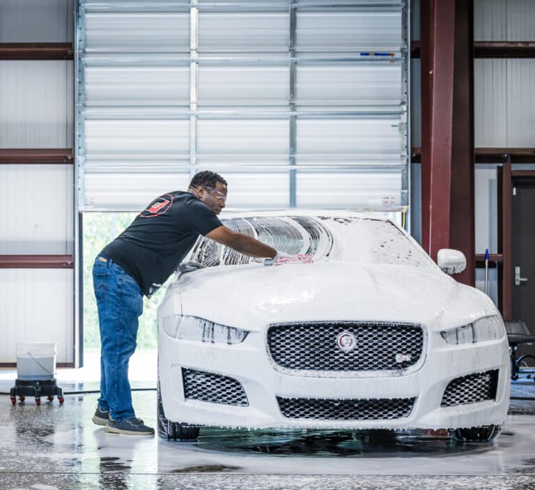 Professional wheel and tire detailing by Elite Mobile Auto Spa